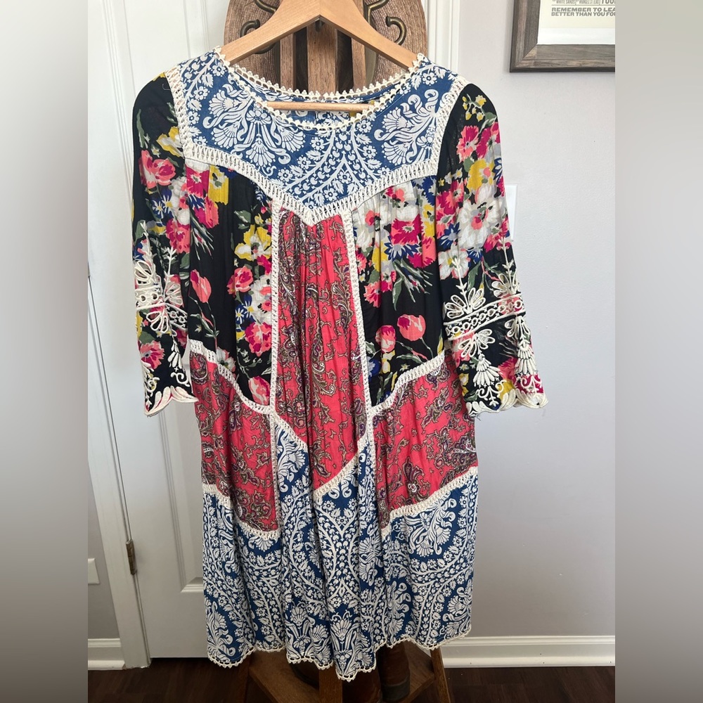 Anthropologie Vanessa Virginia Inez swing dress, size 2.